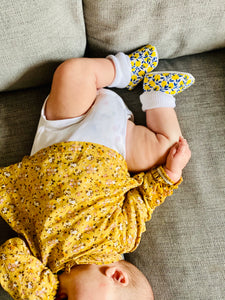 Louison, la chaussette citron