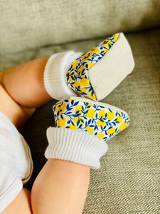 Louison, la chaussette citron