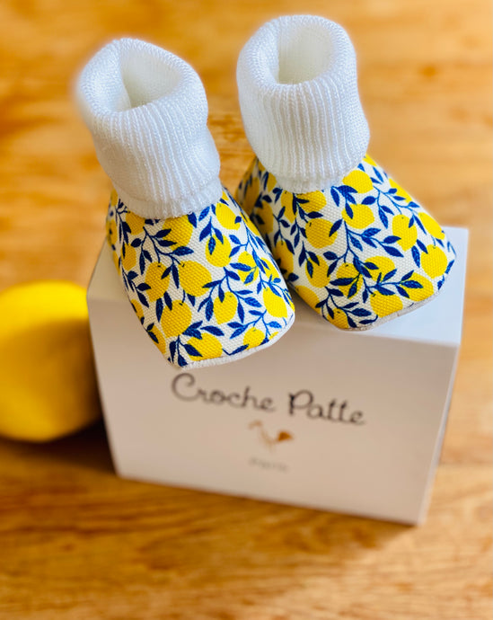Louison, la chaussette citron